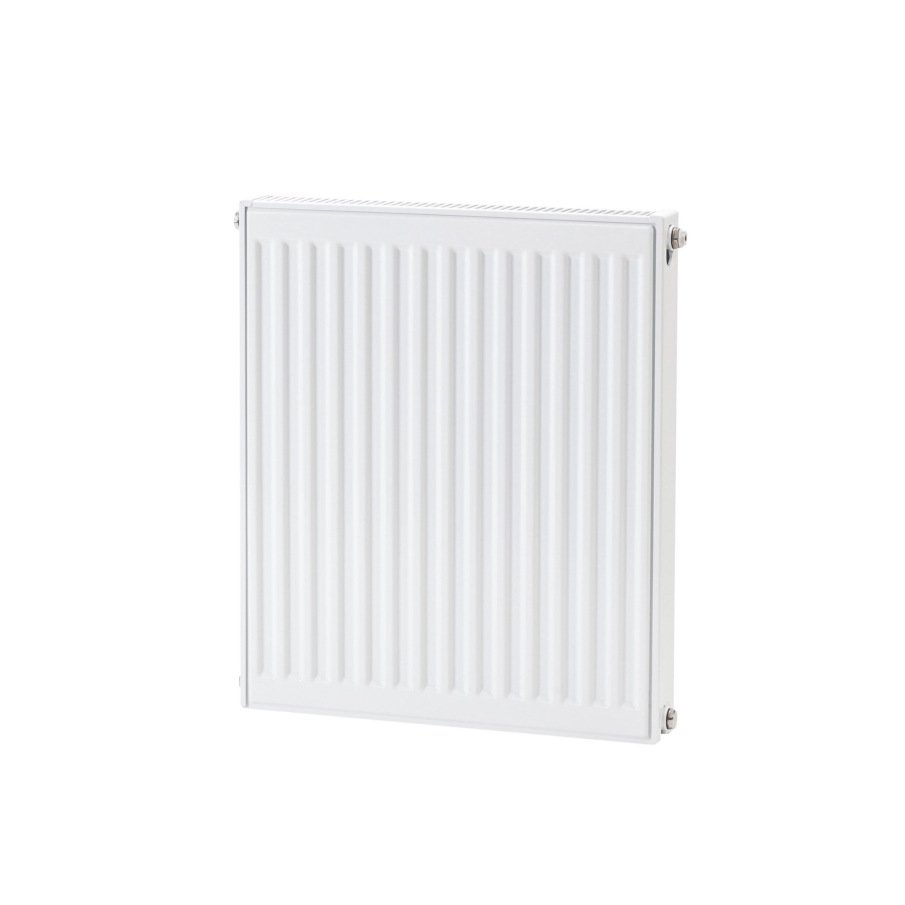 Flomasta White Type 21 Double Panel Radiator, (W)600mm x (H)600mm