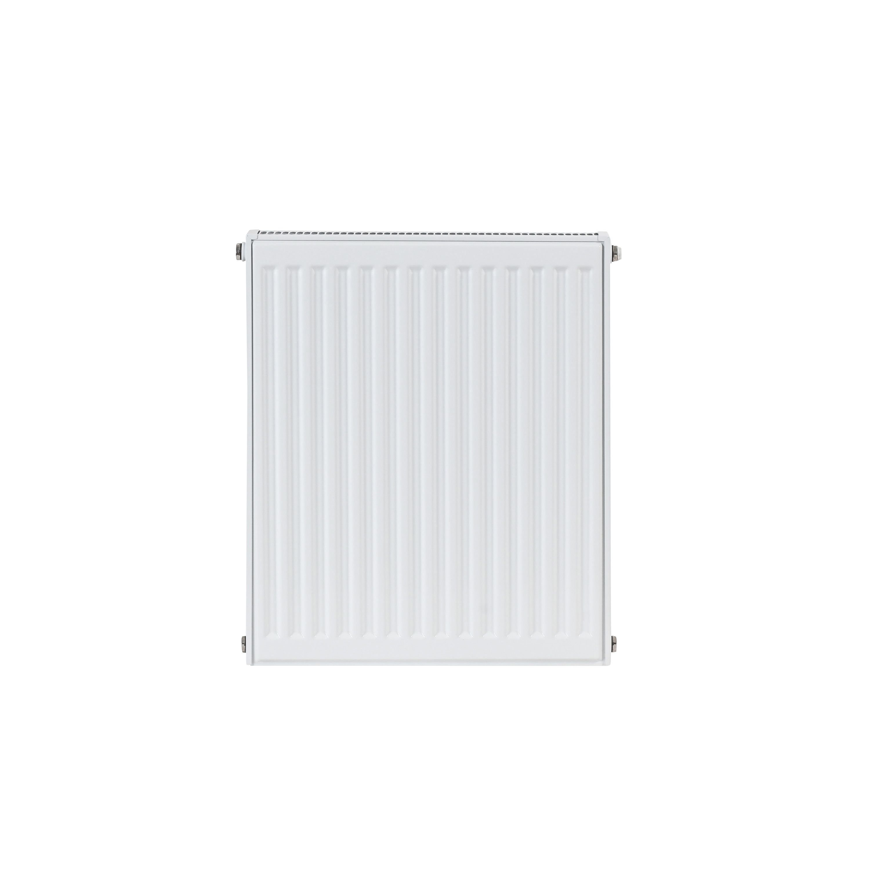 Flomasta White Type 21 Double Panel Radiator, (W)600mm x (H)600mm