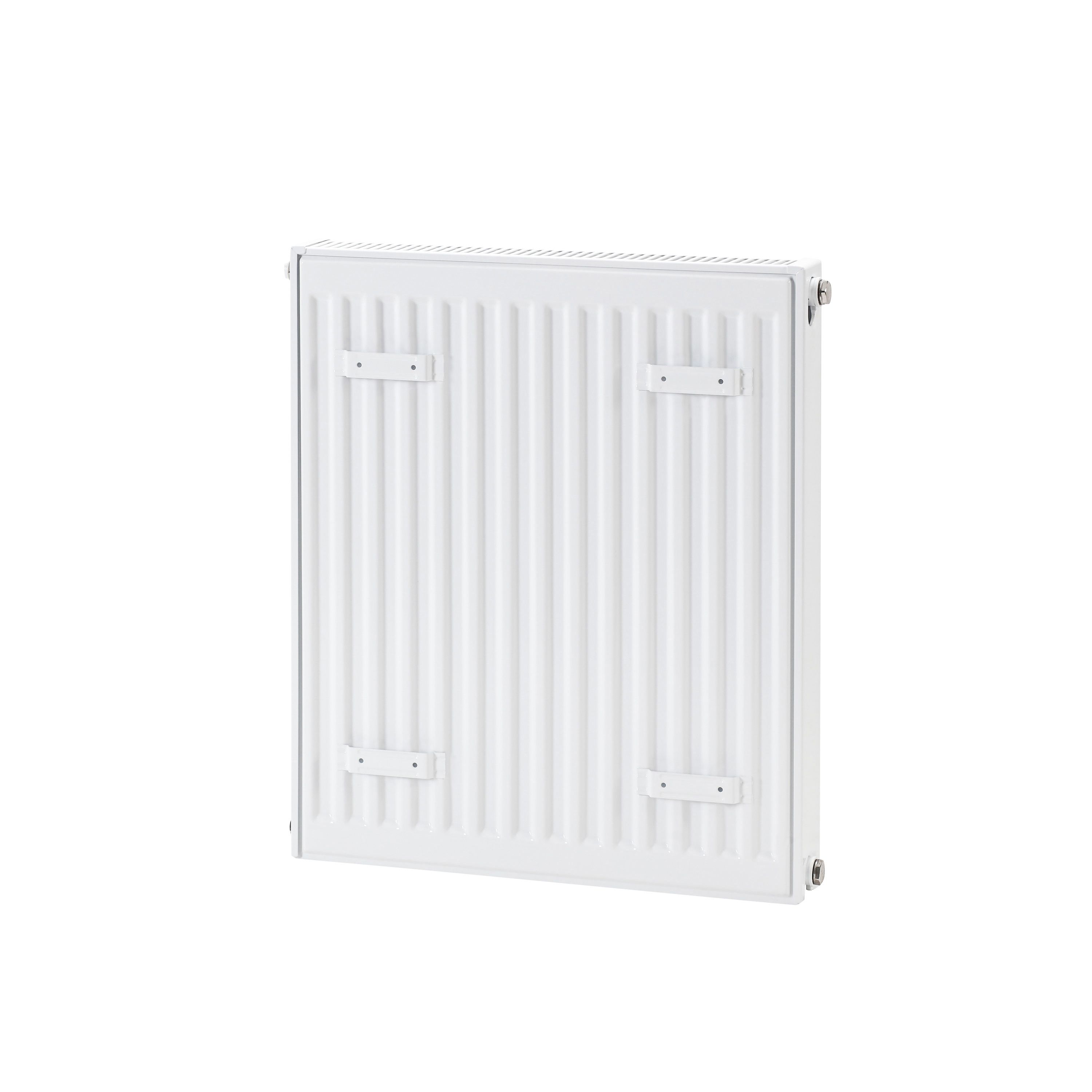 Flomasta White Type 21 Double Panel Radiator, (W)600mm x (H)600mm