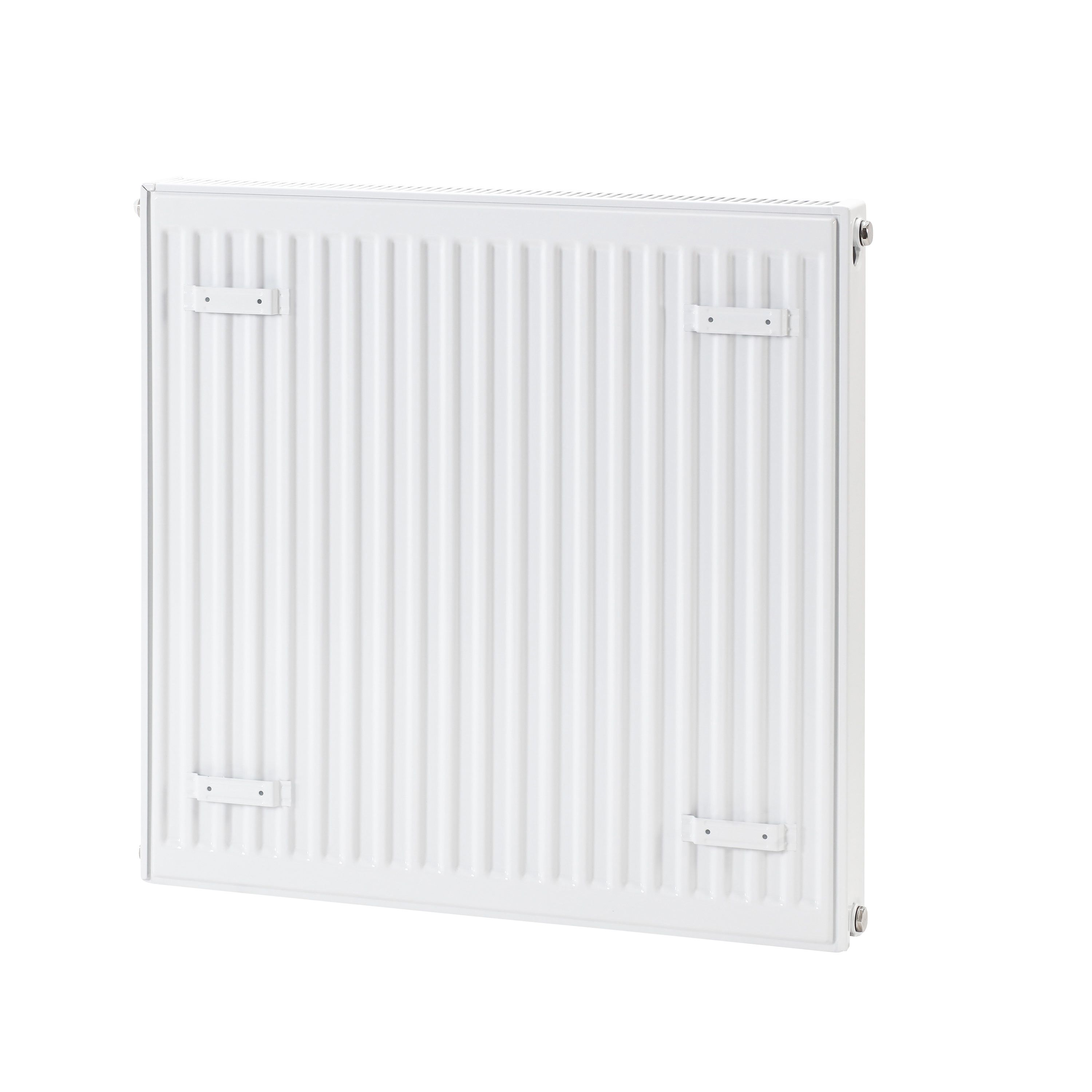 Flomasta White Type 21 Double Panel Radiator, (W)600mm x (H)700mm