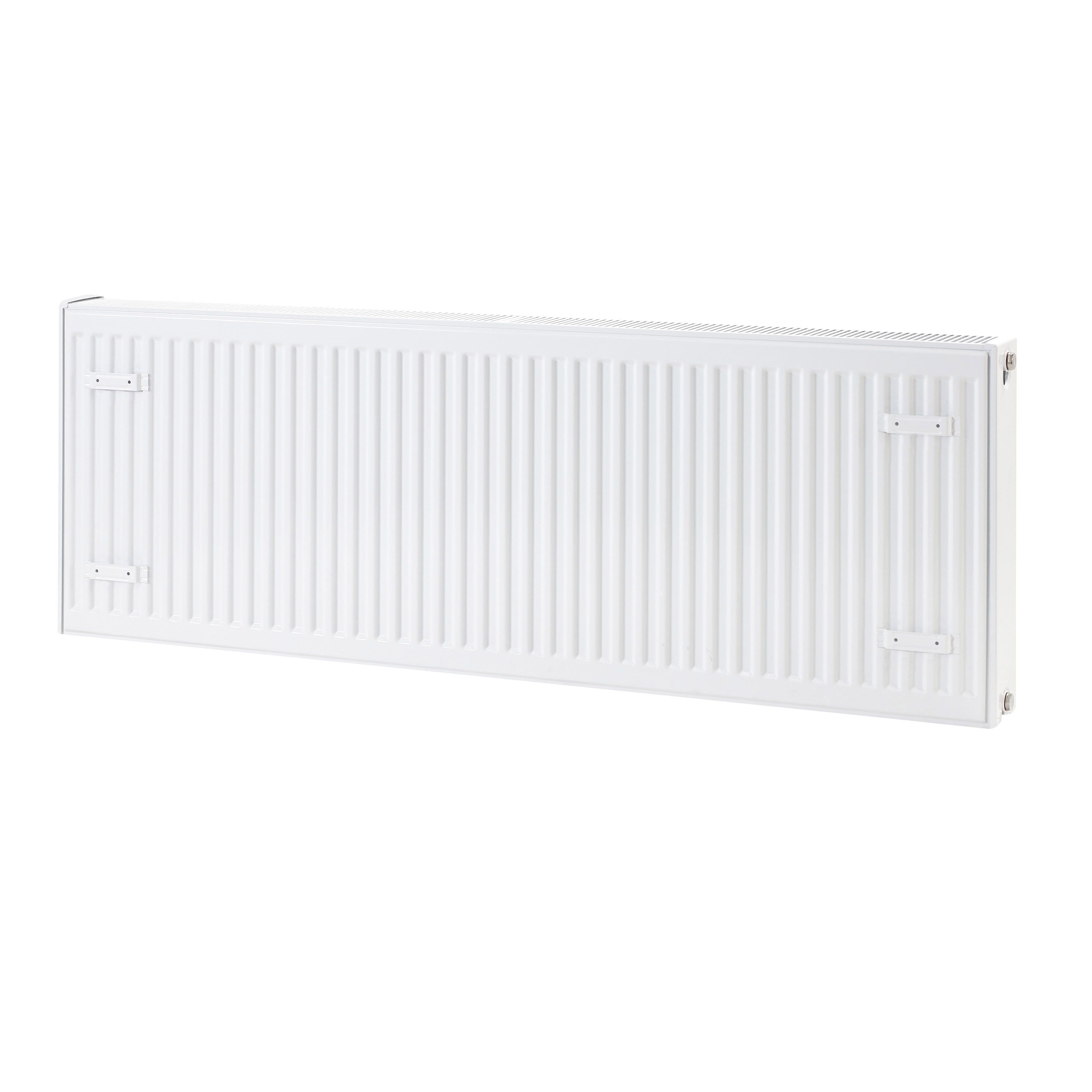 Flomasta White Type 22 Double Panel Radiator, (W)1400mm x (H)500mm