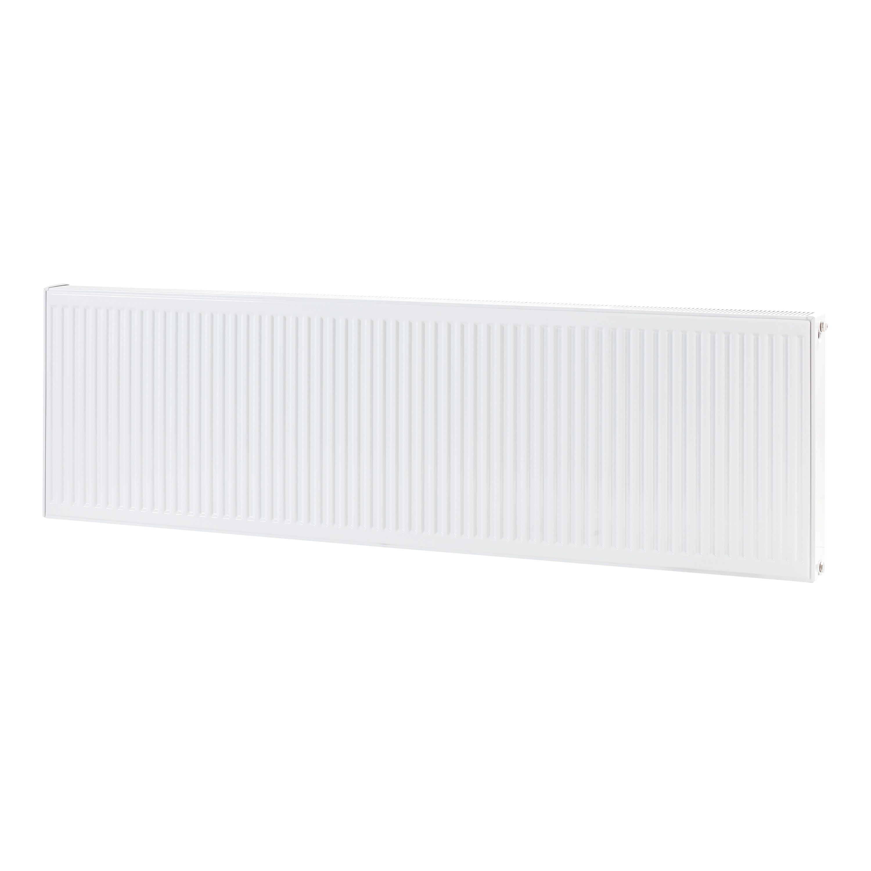 Flomasta White Type 22 Double Panel Radiator, (W)2000mm x (H)600mm
