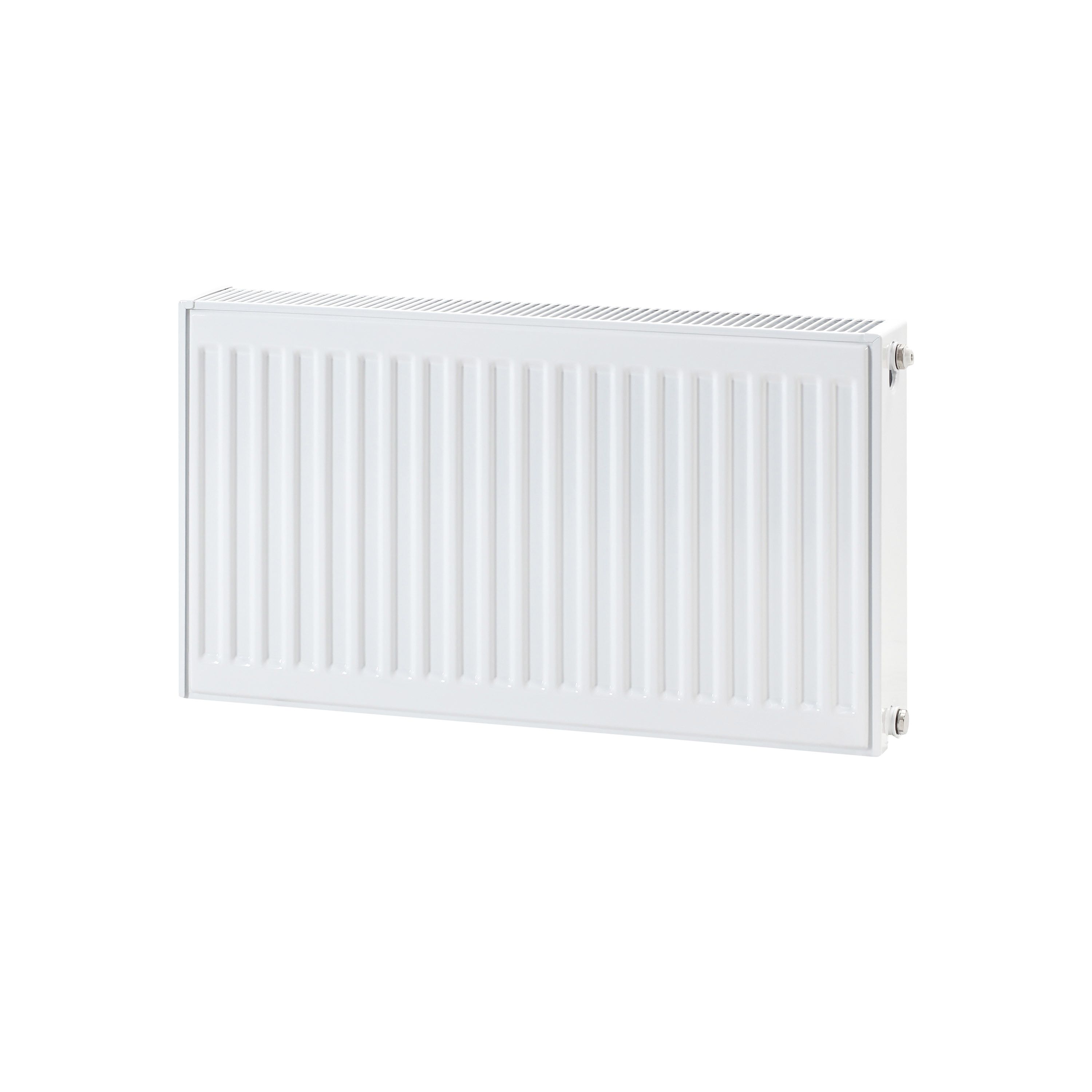 Flomasta White Type 22 Double Panel Radiator, (W)600mm x (H)400mm