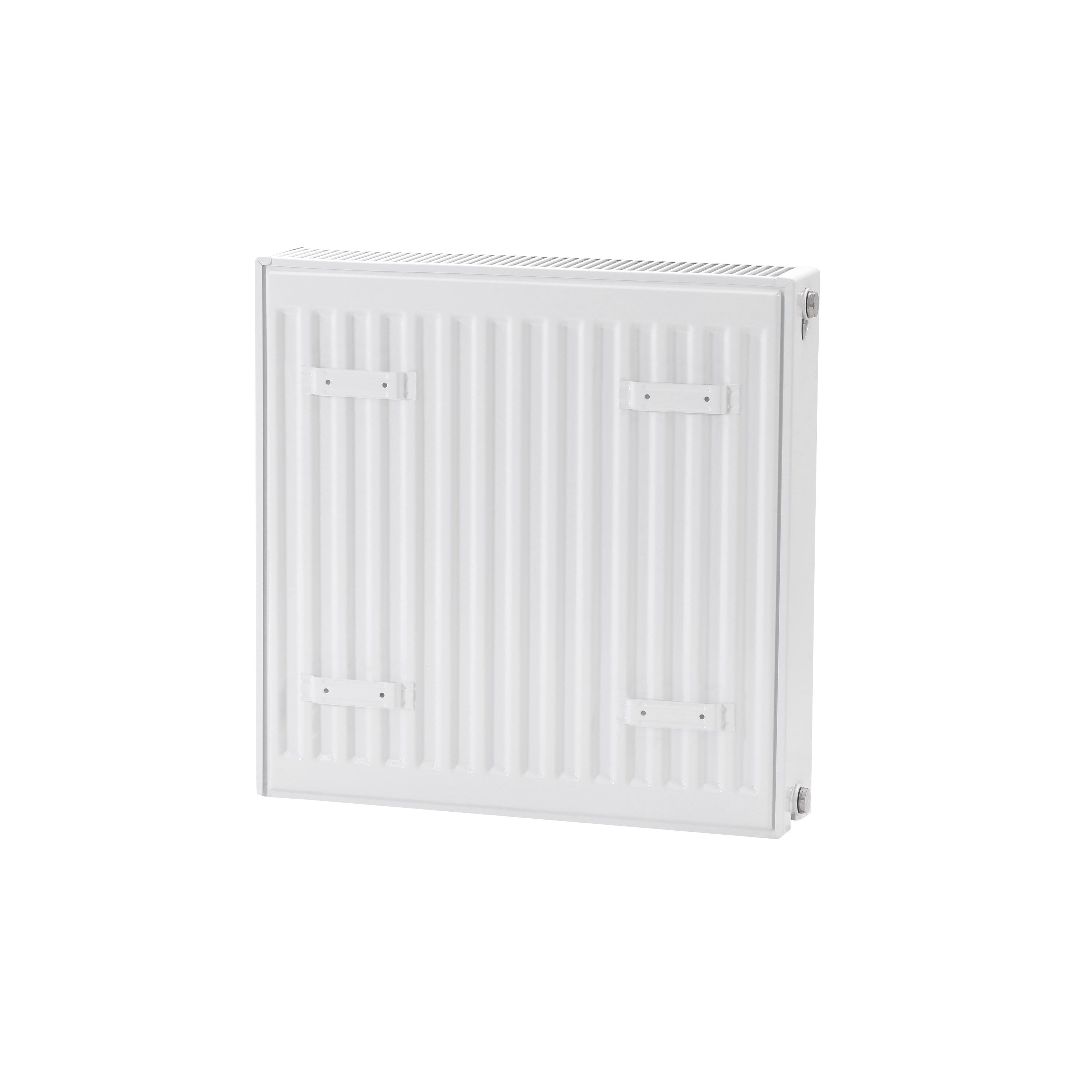 Flomasta White Type 22 Double Panel Radiator, (W)600mm x (H)500mm