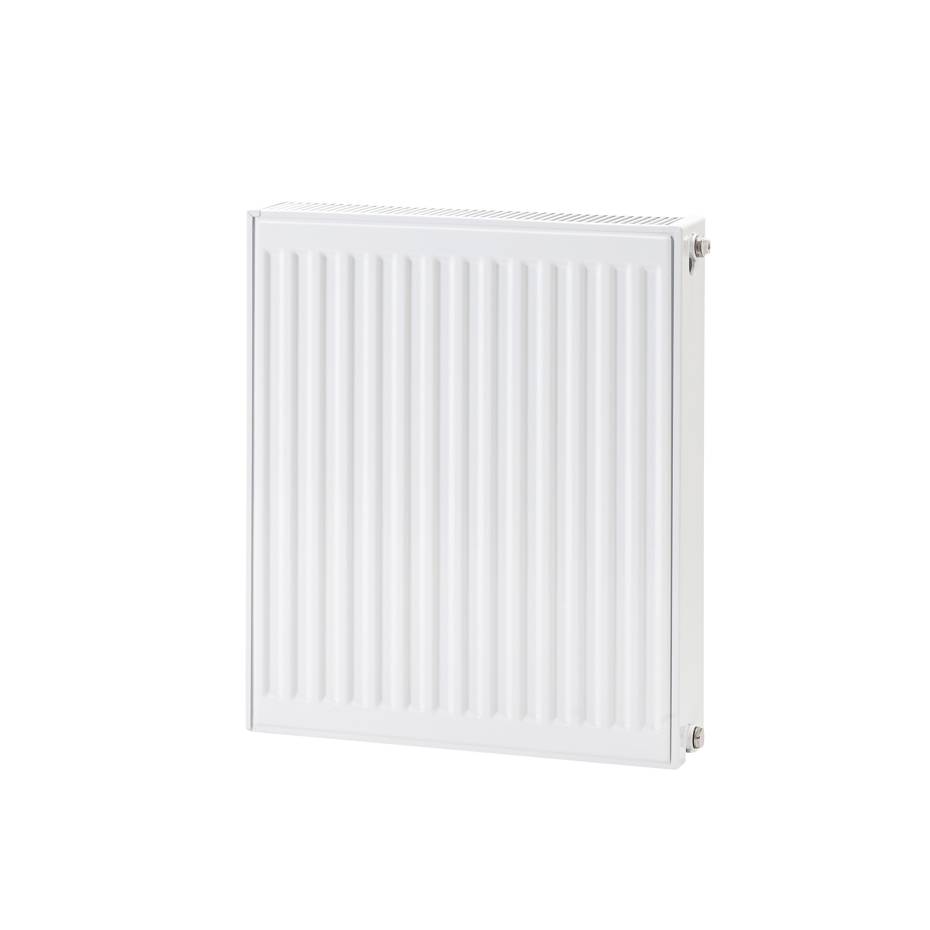 Flomasta White Type 22 Double Panel Radiator, (W)600mm x (H)600mm