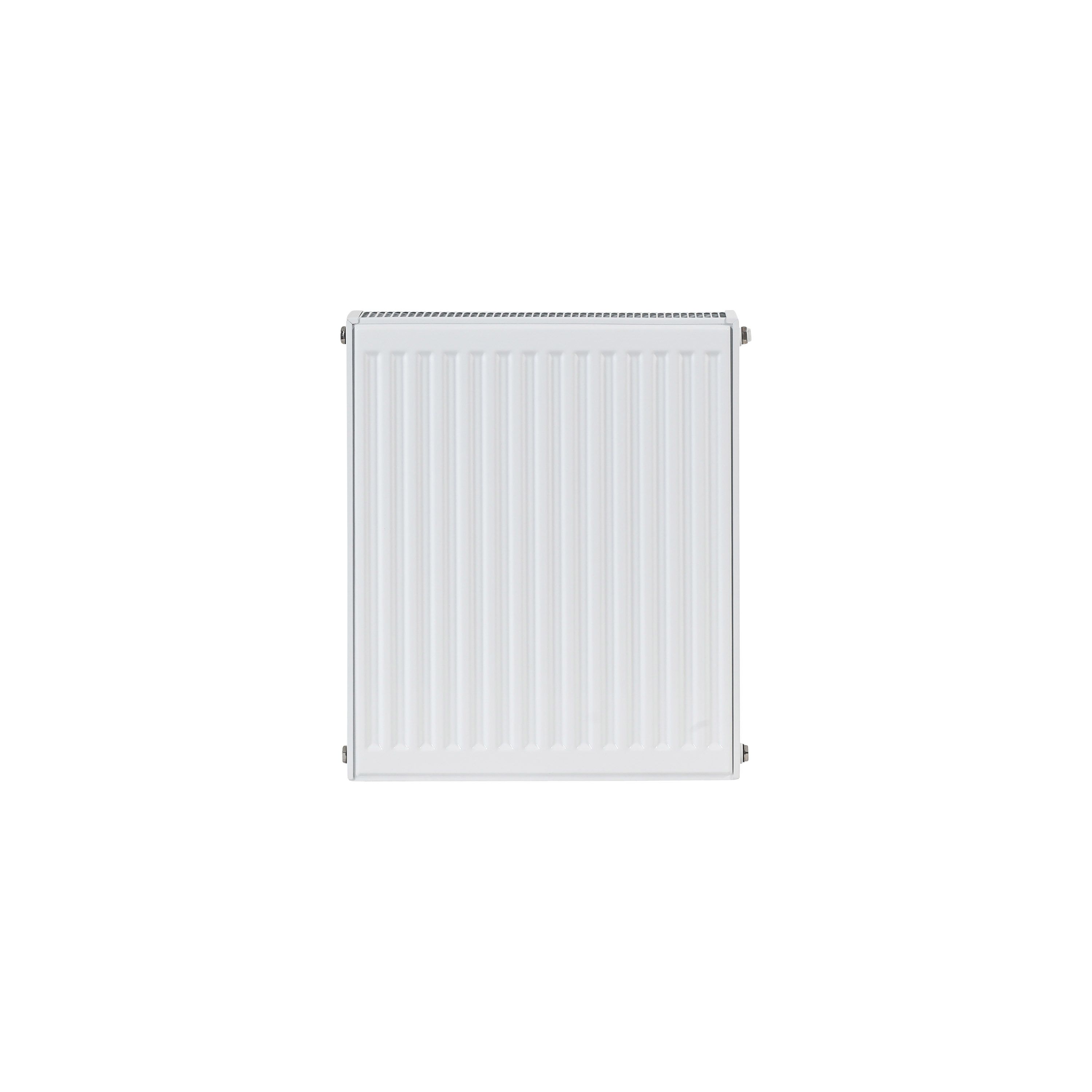 Flomasta White Type 22 Double Panel Radiator, (W)600mm x (H)600mm
