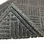 Flooring Grey Diamond Heavy duty Scraper mat, 75cm x 45cm