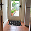 Flooring Grey Pawprints Door mat, 60cm x 40cm