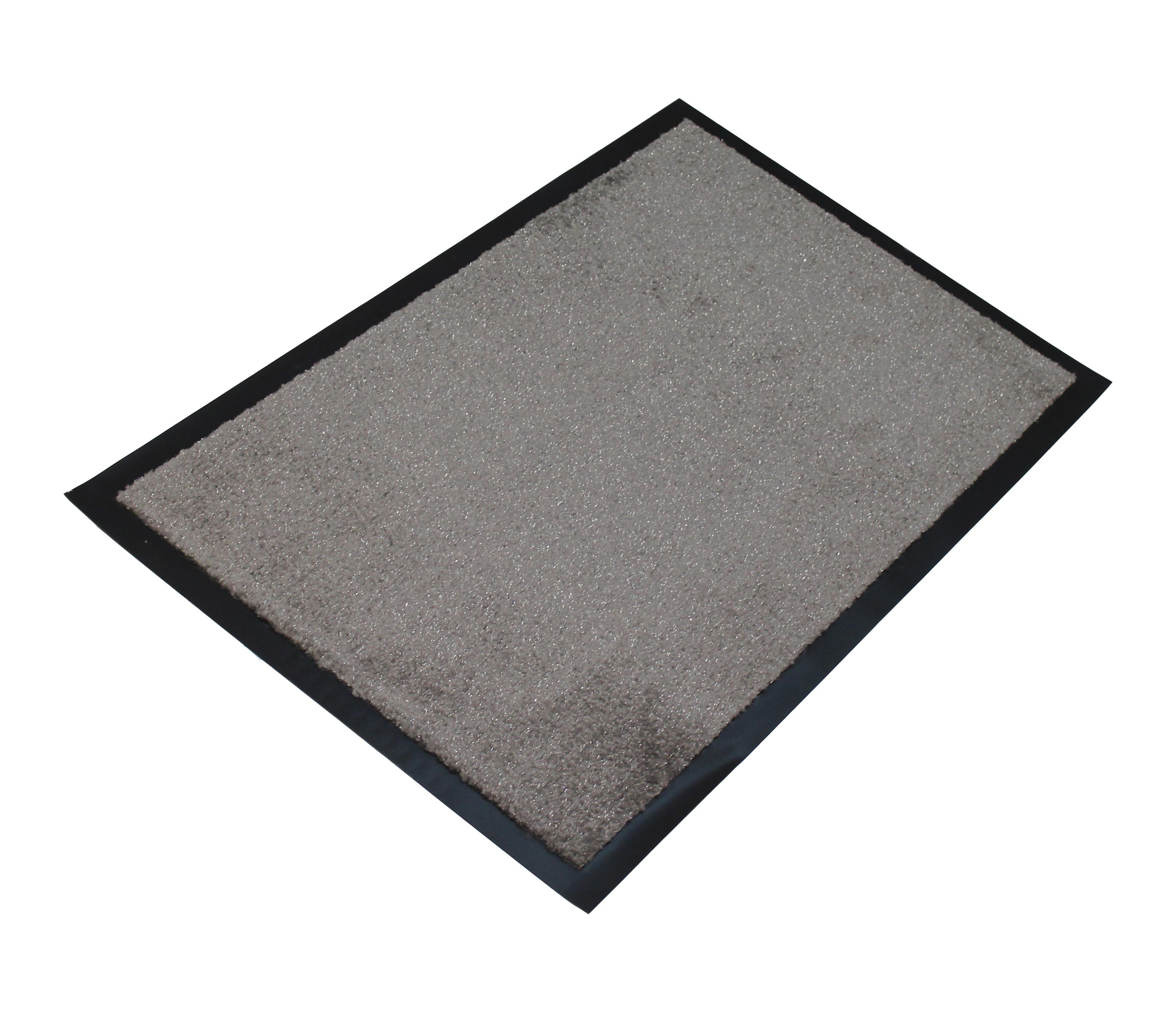 Flooring Grey Plain Barrier mat, 80cm x 50cm DIY at B&Q