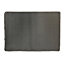 Flooring Grey Plain Door mat, 90cm x 66cm