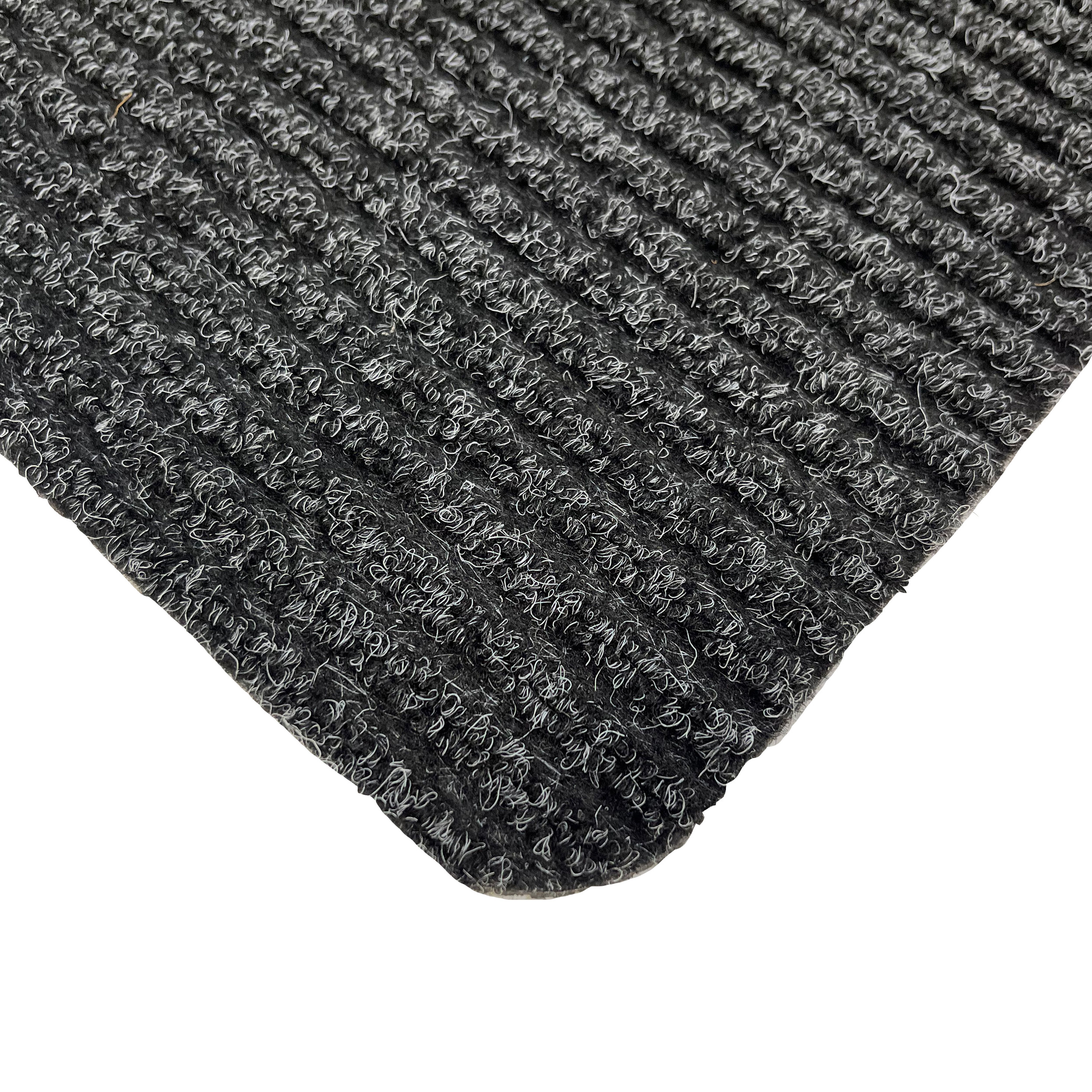 Flooring Grey Plain Scraper mat, 100cm x 60cm