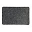 Flooring Grey Plain Scraper mat, 60cm x 40cm