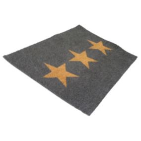 Flooring Multicolour Star Door mat, 90cm x 60cm