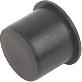 FloPlast Black Push-fit Waste pipe Access plug, (Dia)32mm