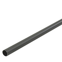 FloPlast Black Push-fit Waste pipe, (L)2m (Dia)32mm