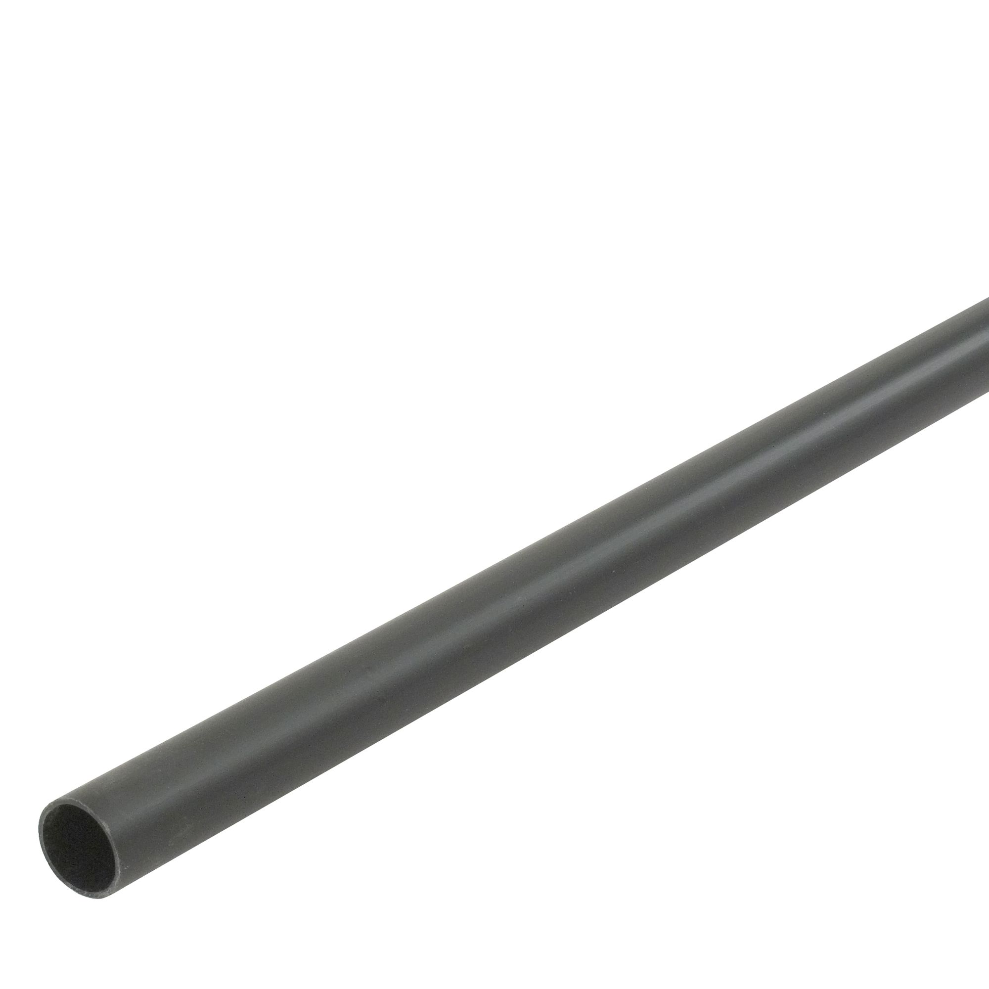 FloPlast Black Push-fit Waste pipe, (L)2m (Dia)32mm