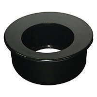 FloPlast Black Round Rainwater reducer, (Dia)110mm