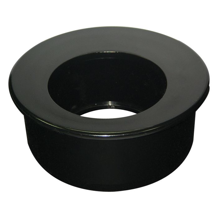 Product image for 110mm X 68mm Floplast Soil Rainwater Reducer Black