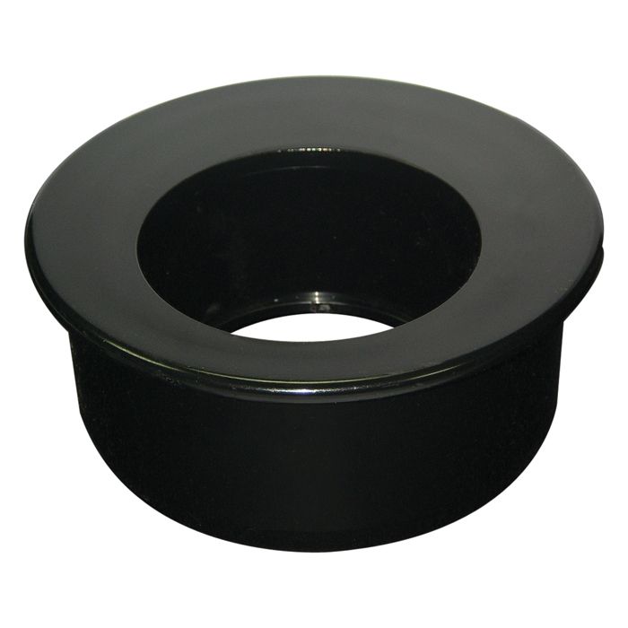 FloPlast Black Round Rainwater reducer, (Dia)110mm | DIY at B&Q
