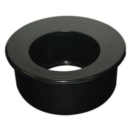 FloPlast Black Round Rainwater reducer, (Dia)110mm