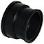 FloPlast Black Underground drainage Waste pipe adaptor, (Dia)110mm