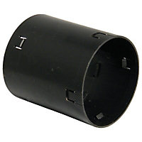 FloPlast Black Waste pipe coupler