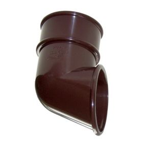 FloPlast Brown Round Gutter shoe (Dia)68mm