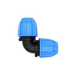FloPlast Compression 90° Equal Knuckle Pipe elbow (Dia)25mm