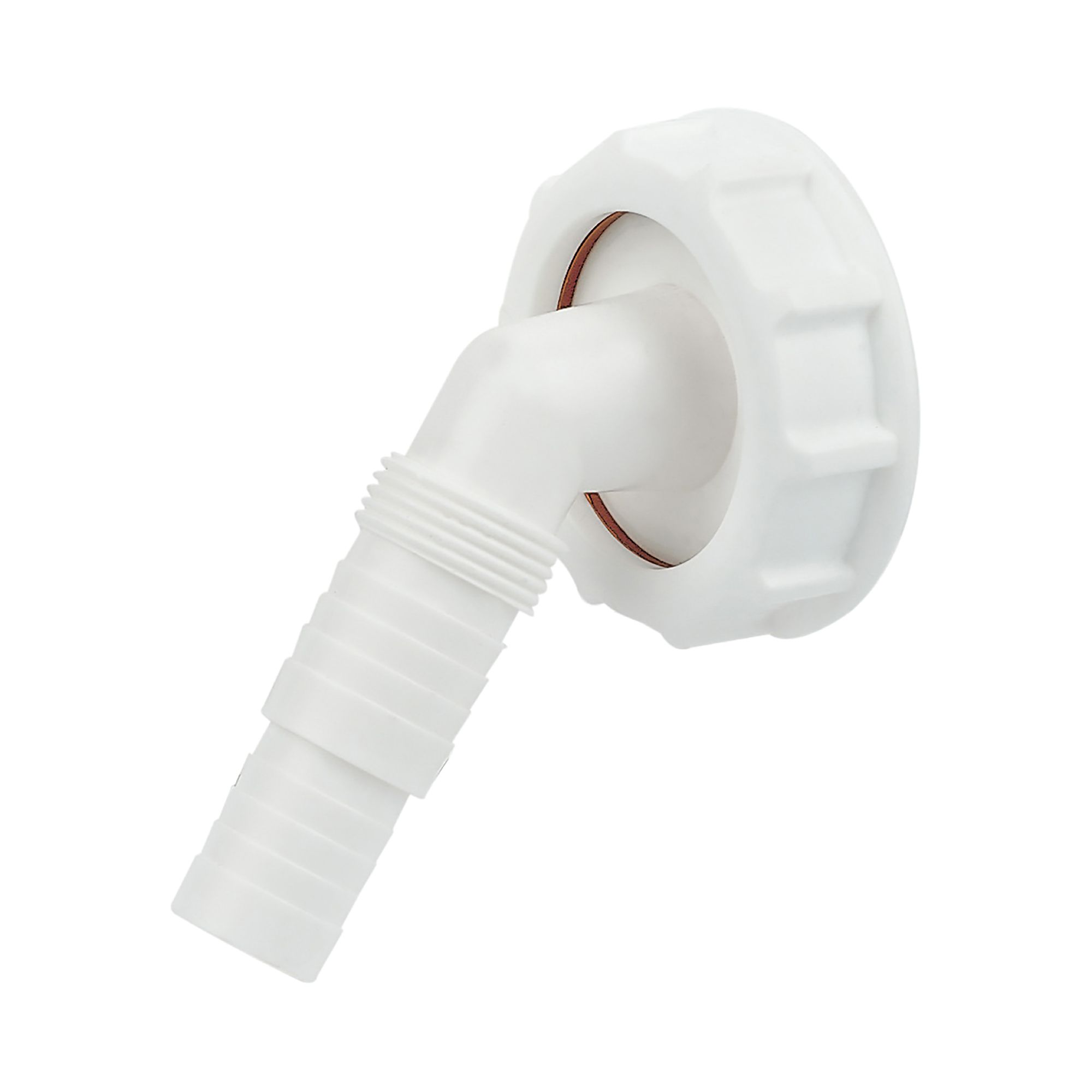 FloPlast Compression Overflow & waste Hose connector, (Dia)40mm | DIY ...