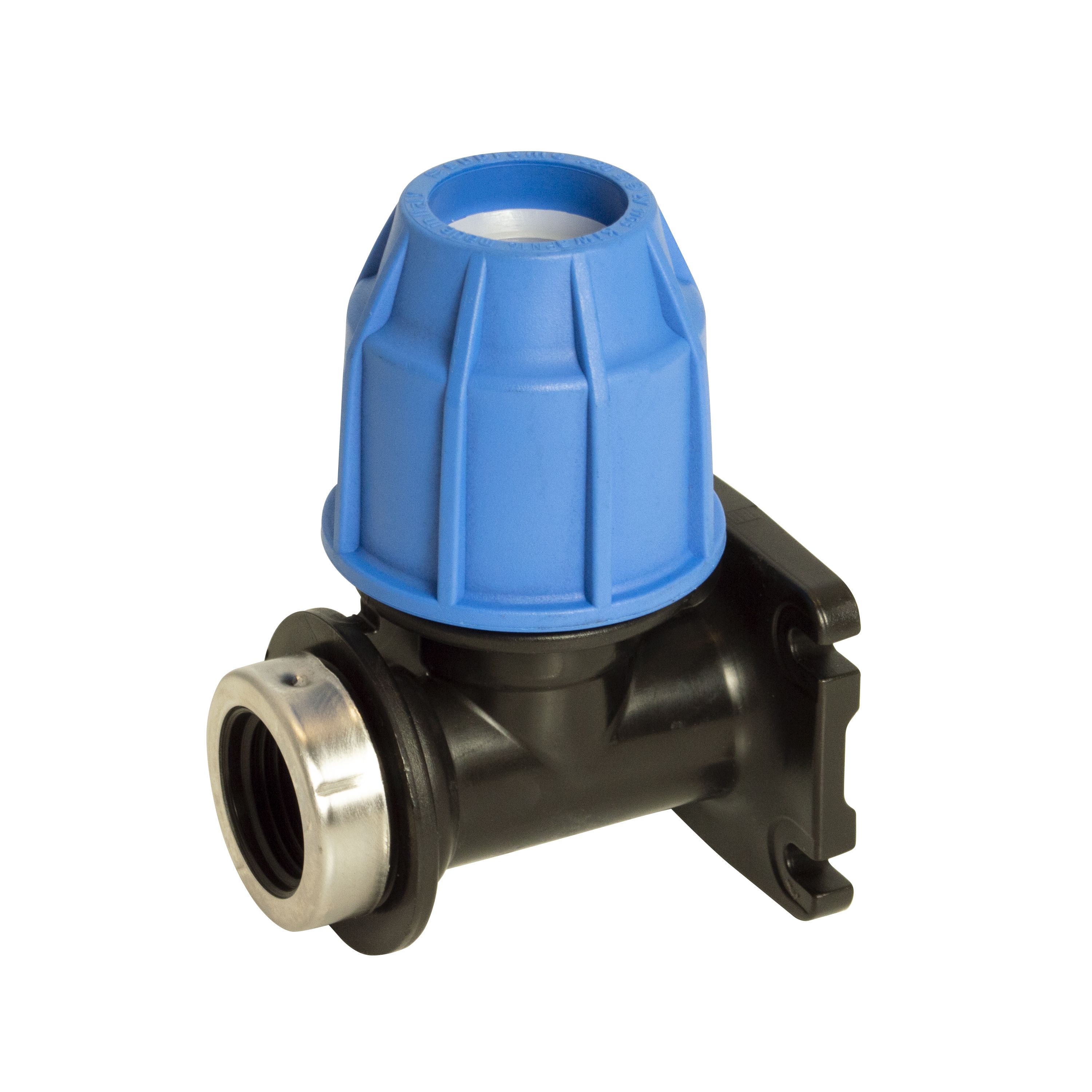 FloPlast Compression Pipe elbow (Dia)25mm