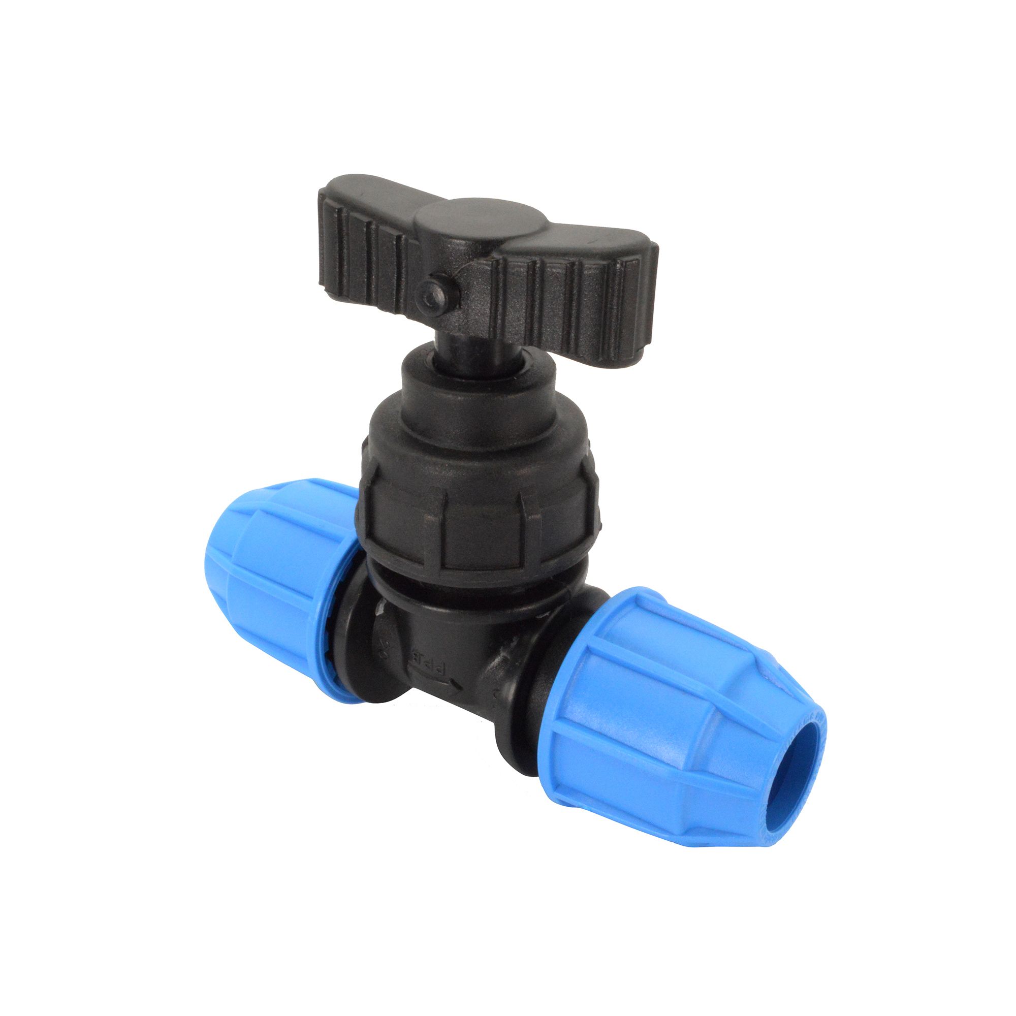 FloPlast Compression Shut-off Stop cock, (Dia)25mm | DIY at B&Q