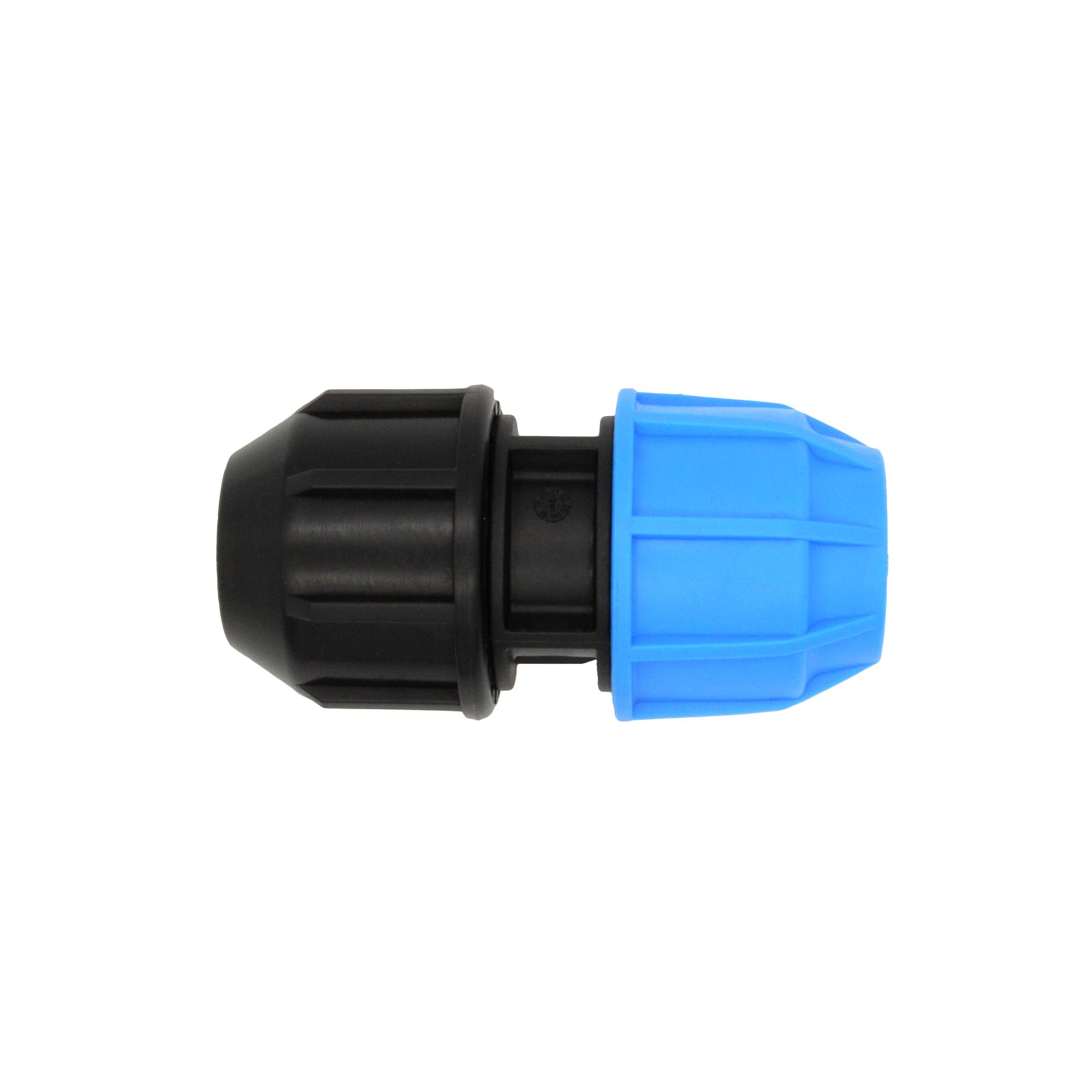 FloPlast Compression Straight Reducing Pipe fitting adaptor (Dia)55.5mm