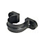 FloPlast Grey Cast iron effect Round Gutter clip (L)86mm (Dia)68mm