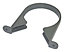 FloPlast Grey Push-fit Waste pipe Clip (Dia)110mm