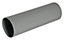 FloPlast Grey Round Downpipe (L)2.5m (Dia)68mm