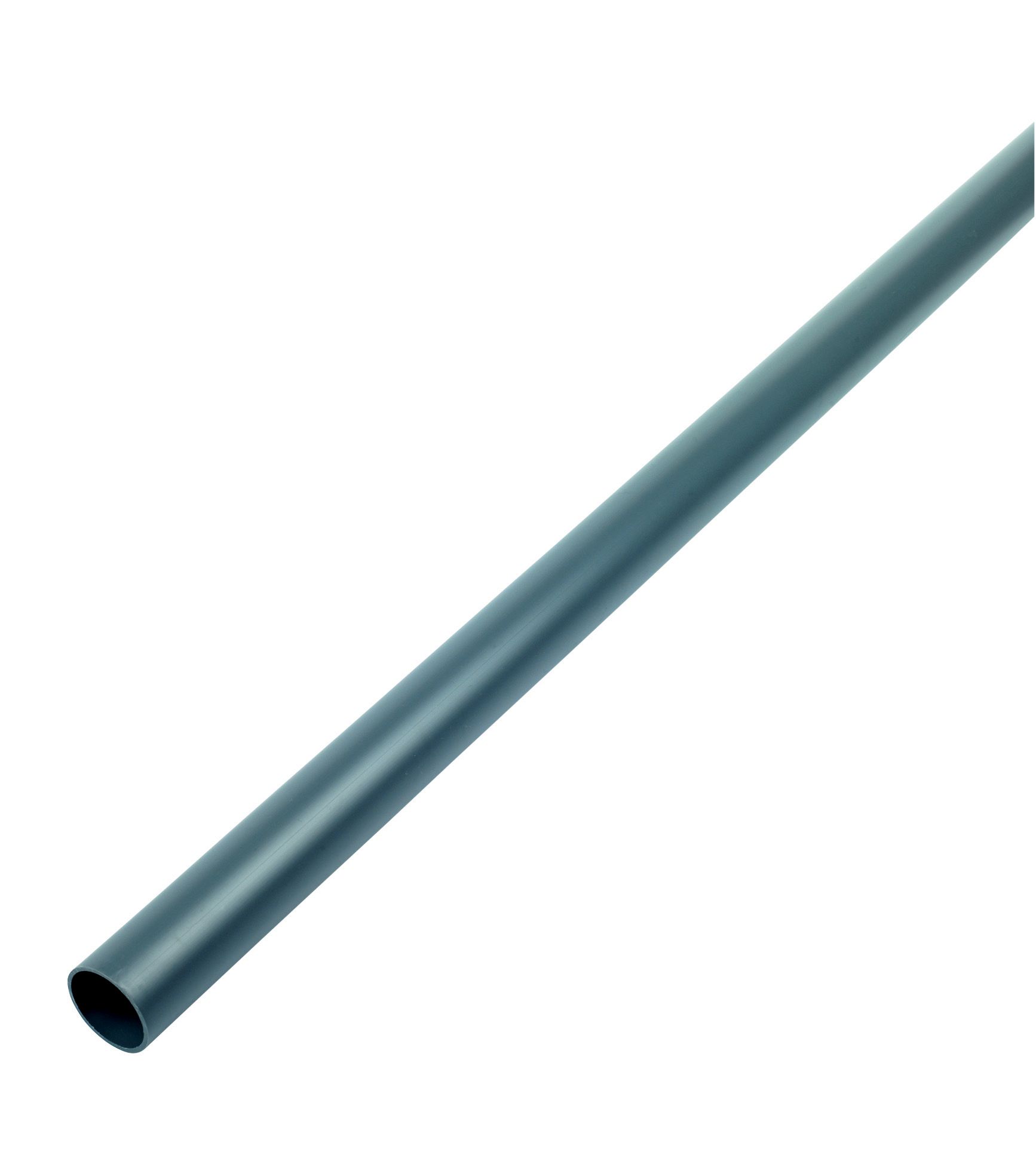 FloPlast Grey Solvent weld Waste pipe, (L)3m (Dia)40mm