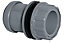 FloPlast Push-fit Straight Waste Tank connector, (Dia)32mm