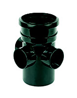 FloPlast Ring seal soil Black Boss pipe, (Dia)110mm (L)148mm
