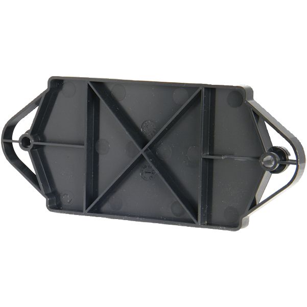 FloPlast Ring seal soil Black cast iron effect Rectangular Soil bracket (Dia)110mm