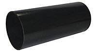 FloPlast Ring seal soil Black Single socket Soil pipe, (Dia)110mm (L)1000mm