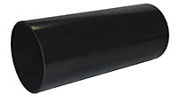 FloPlast Ring seal soil Black Single socket Soil pipe, (Dia)110mm (L)2500mm