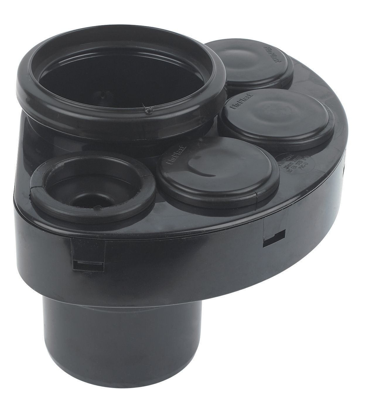 FloPlast Ring seal soil Black Soil manifold, (Dia)110mm