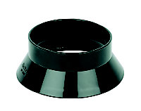 FloPlast Ring seal soil Black Weathering collar, (Dia)110mm