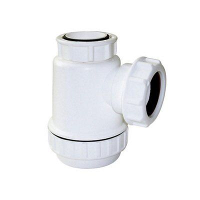 FloPlast Shallow Bottle Trap (Dia)40mm