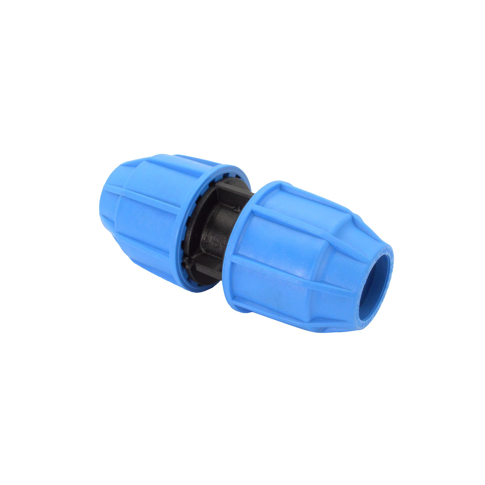 FloPlast Straight Pipe fitting coupler Blue 25mm x