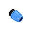 FloPlast Supreme Round End cap (Dia)25mm (Dia)53.4mm