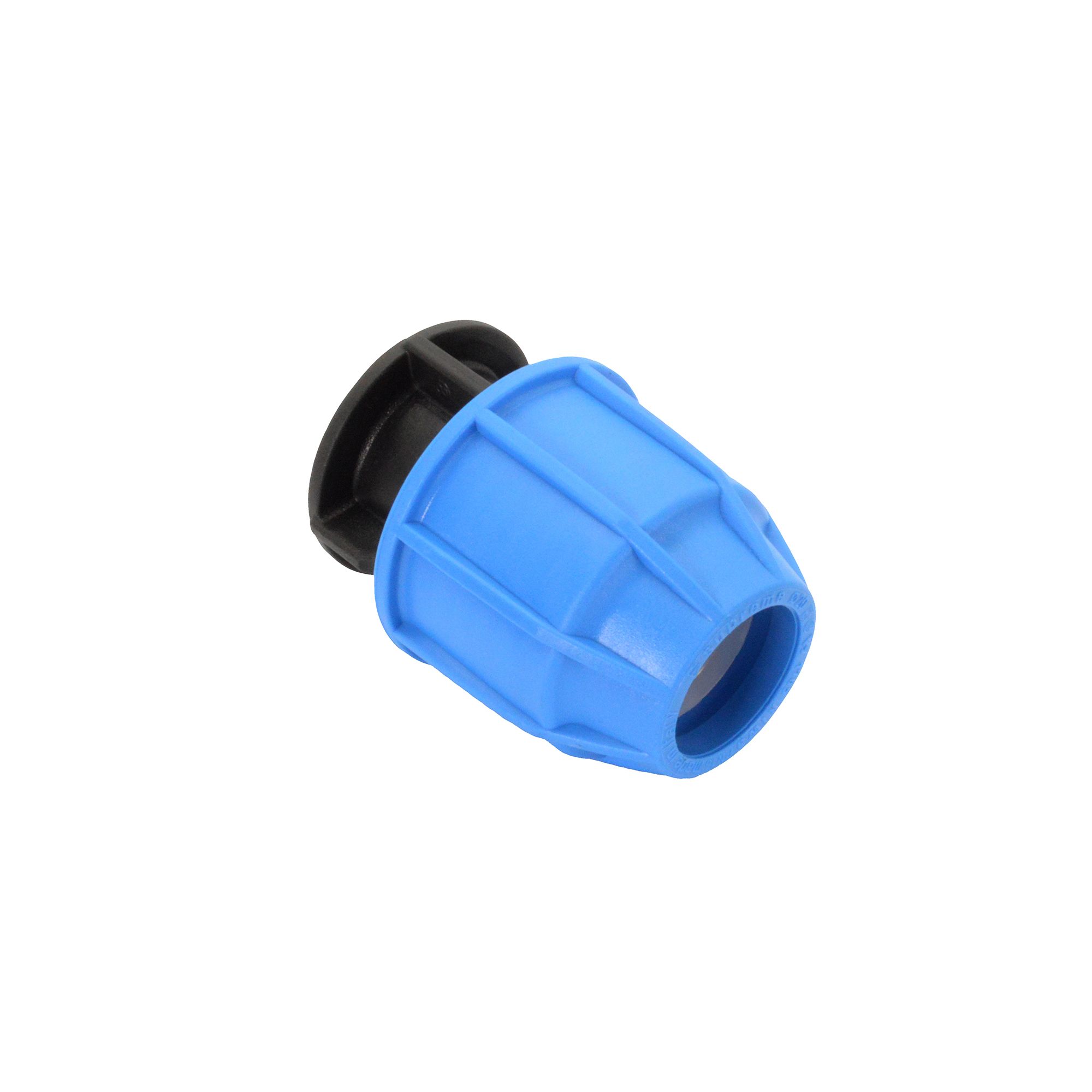 FloPlast Supreme Round End cap (Dia)53.4mm