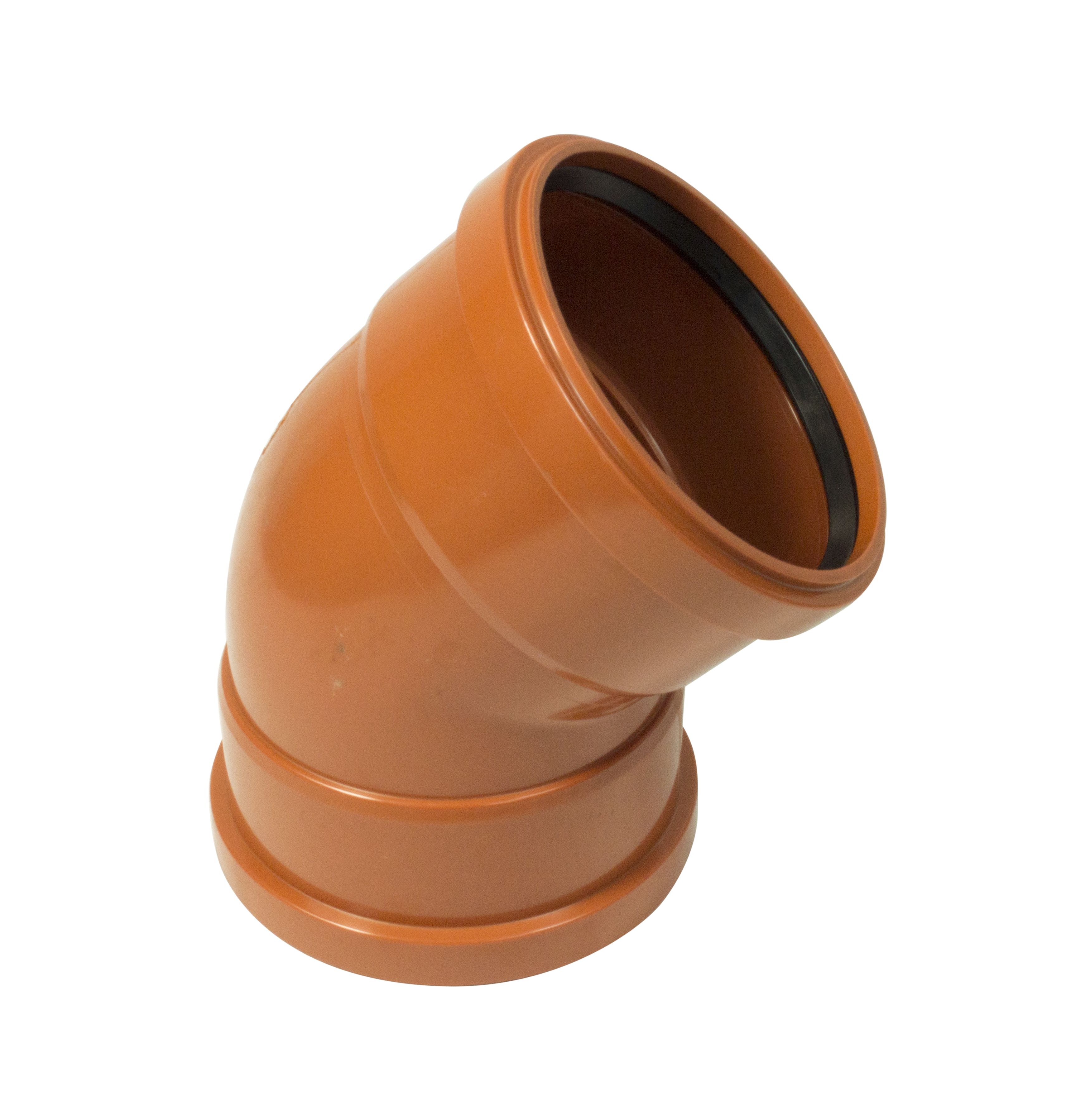 FloPlast Underground drainage Bend 285122, (Dia)110mm (L)133mm