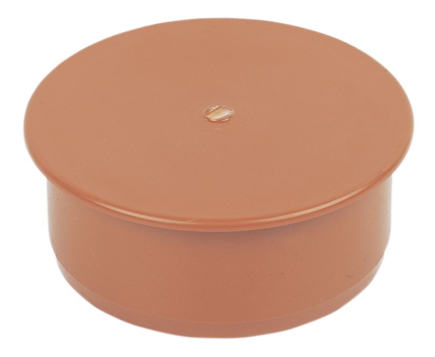 FloPlast Underground drainage Socket plug, (Dia)110mm