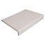 FloPlast Universal White Fascia board, (L)2.5m (W)175mm